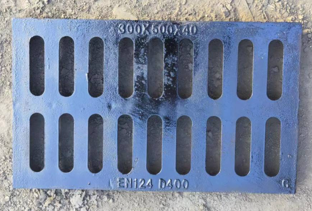 翁田镇球墨铸铁排水沟盖板展示